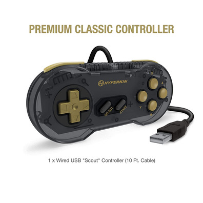 Consola Hyperkin Retron LP Black Gold (Gameboy y GBA)