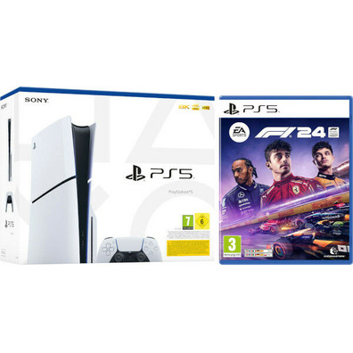 Consola PS5 Slim LIM EDITION + DUALSENSE (1To) + EA SPORTS F1 24