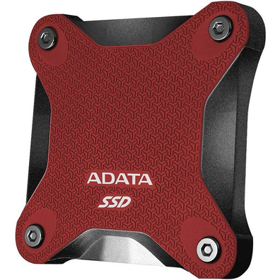 Disco Duro Externo ADATA SD600Q 240 Go Rojo