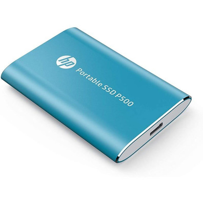 Disco Duro Externo HP SSD P500 250 Go Azul