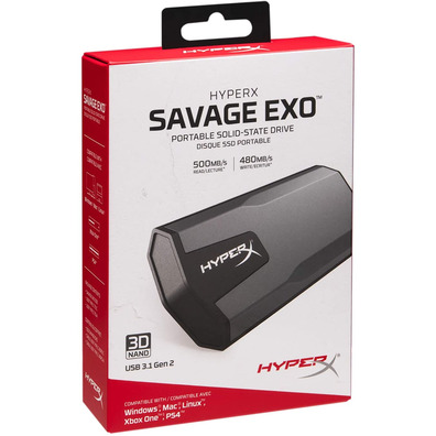 Disque dur externe SSD Kingston Savage EXO 960 GO USB 3.1