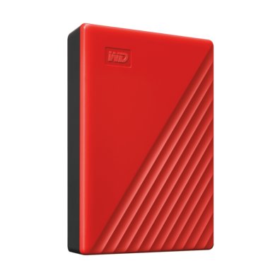 Disco Duro Externo Western Digital My Passport 4TB 2.5''Rojo