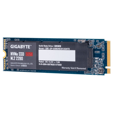 Disco Duro Gigabyte GP-GSM2NE3512GNTD SSD NVMe M. 2 512 Go 2280