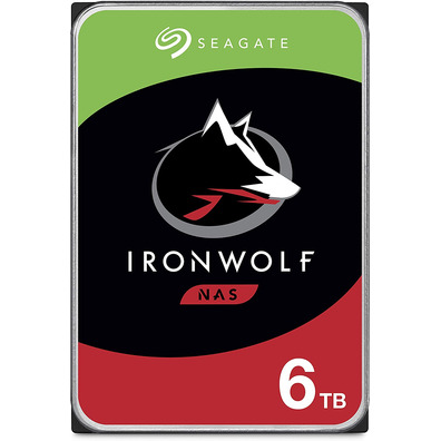 Disco Duro Seagate 3,5''6TB SATA 3 256 Mo IronWolf