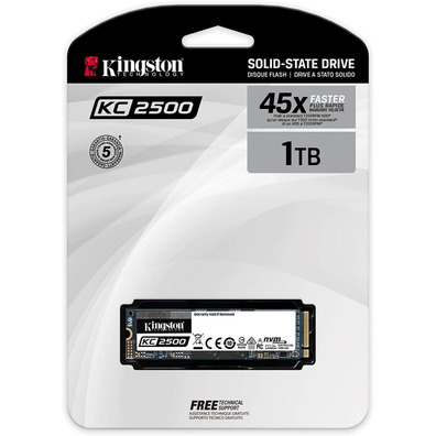 Disco Duro SSD Kingston KC2500 1TB NVMe M. 2 2280