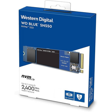 Disco Duro Western Digital Blue SN550 250Go SSD NVMe M. 2