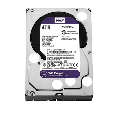 Disco Duro Western Digital Purple (Videovigilancia) 4TB 3.5''SATA 3