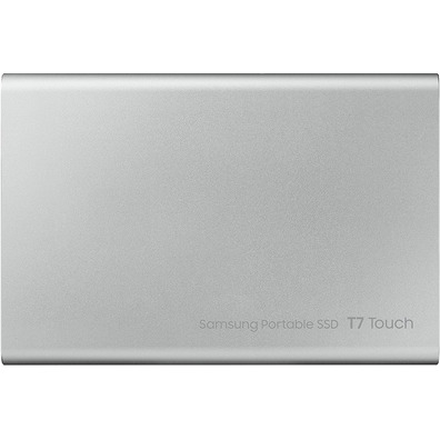 Disco Externo SSD Samsung T7 Touch 500 Go Plata