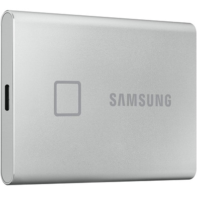 Disco Externo SSD Samsung T7 Touch 500 Go Plata