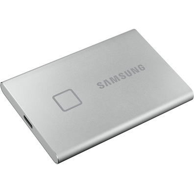 Disco Externo SSD Samsung T7 Touch 500 Go Plata