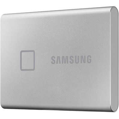 Disco Externo SSD Samsung T7 Touch 500 Go Plata