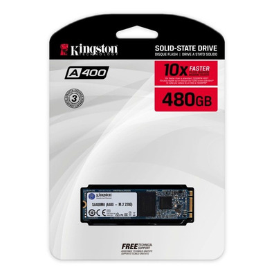 Disco SSD Kingston A400 480 Go M. 2 2280 SATA 3