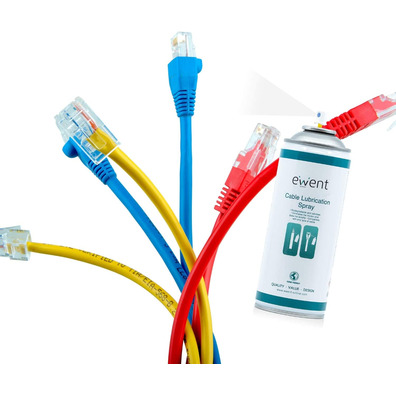 Ewent EW5618 Pulvérizador Lubricación Cables 400 ml