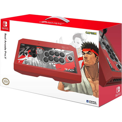 Fighting Stick Hori Real Arcade Pro. V Street Fighter II Ryu