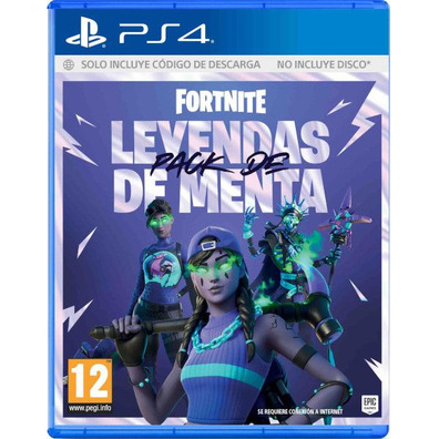 Fornite: Pack de Leyendas de Menta (Código de descarga) PS4