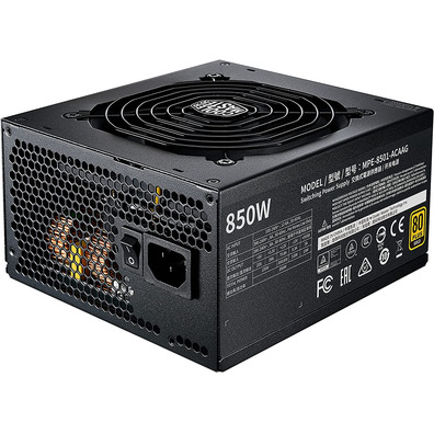 Fuente de Alimentación ATX 850W Coolermaster MWE Gold V2