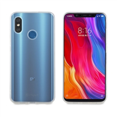 Couvercle Cristal Doux Xiaomi Mi 8 Transparente Muvit