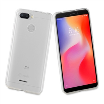 Couvercle Cristal Doux Xiaomi Redmi 6 Transparente Muvit