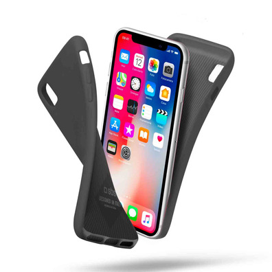 Coque Polo pour iPhone X Noire