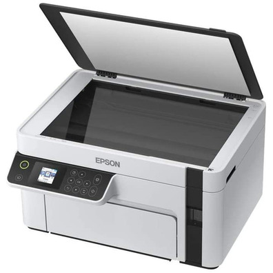 Impresora Recargable Monocromo Multifunción Epson Ecotank ET-M2120 WiFi Blanca