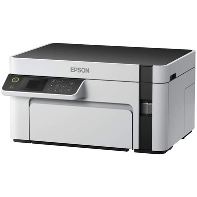 Impresora Recargable Monocromo Multifunción Epson Ecotank ET-M2120 WiFi Blanca