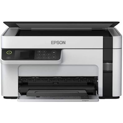 Impresora Recargable Monocromo Multifunción Epson Ecotank ET-M2120 WiFi Blanca