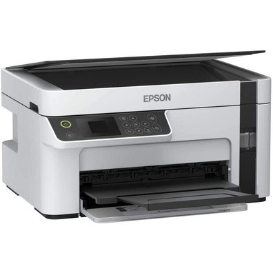 Impresora Recargable Monocromo Multifunción Epson Ecotank ET-M2120 WiFi Blanca