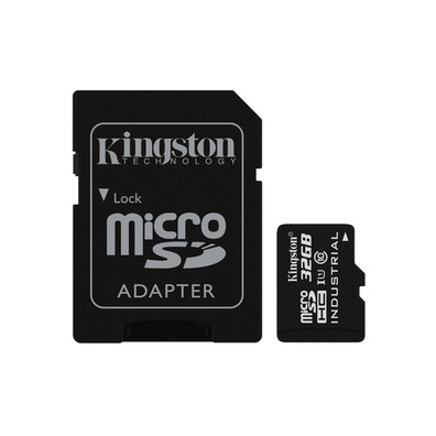 Kingston MicroSDHC 32Gb uhs-i Class 10 + SD Adapter