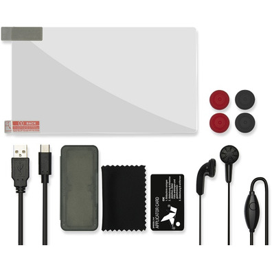 Les accessoires du Kit STARTER PACK 7 en 1 pour Nintendo Commutateur