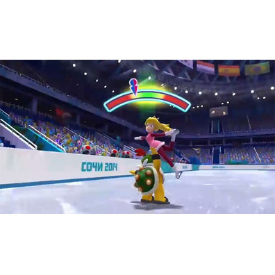 Mario & Sonic at Olympic Winter Games Sochi 2014 Wii U