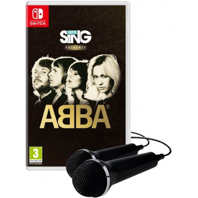 Sing Abba + 2 Commutateur Micrófonos