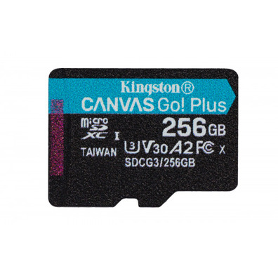 Memoria MicroSD Kingston 256 Go MicroSD Clase 10 UHS-I