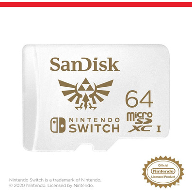 Memoria MicroSDXC 64 Go Sandisk Switch