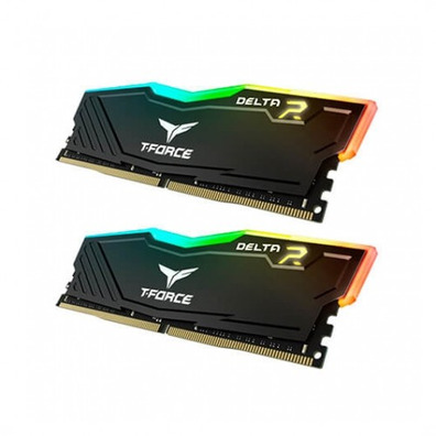 Memoria RAM 32 Go (2x16 Go) PC3000 TeamGroup Delta RGB Negro