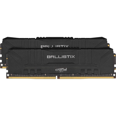 Memoria RAM Crucial Ballistix 16 Go (2x8) DDR4 2666 MHz Negro