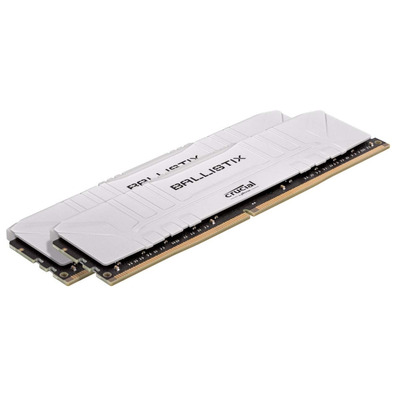 Memoria RAM Crucial Ballistix 16 Go (2x8) DDR4 2666 MHz Blanco