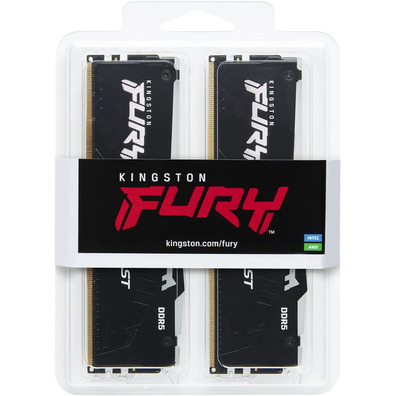 Memoria RAM Kingston Fury 32Go (2x16 Go) DDR5 6000 MHz