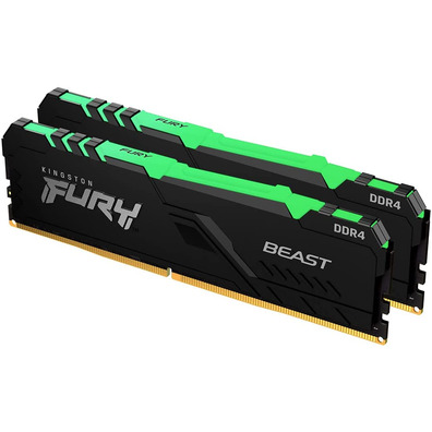 Memoria RAM Kingston Fury Beast RGB 32 Go (2x16 Go) 3600 MHz