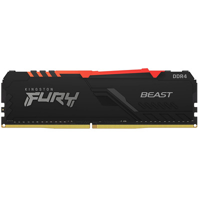 Memoria RAM Kingston Fury Beast RGB 8 Go 3000 MHz DDR4