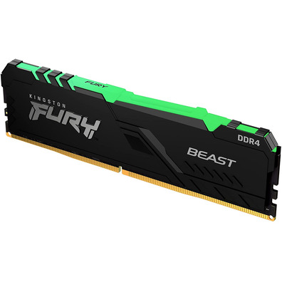 Memoria RAM Kingston Fury Beast RGB 8 Go 3000 MHz DDR4