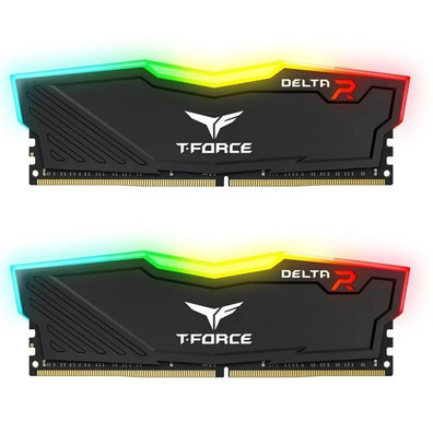 Memoria RAM TeamGroup Delta 16 Go (2x8 Go) DDR4 3200MHz Negro