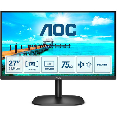 Monitor AOC 27B2AM 27 " Full HD Multimedia Negro