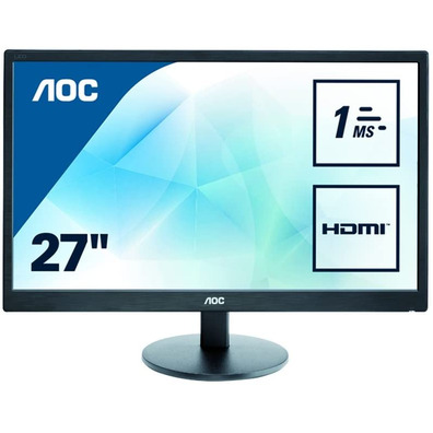 Le moniteur AOC E2770SH 27" Noir