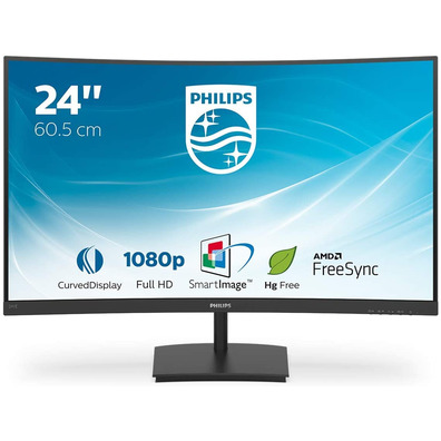 Surveiller Curvo Philips E-Line 241E1SC 23.6''FHD