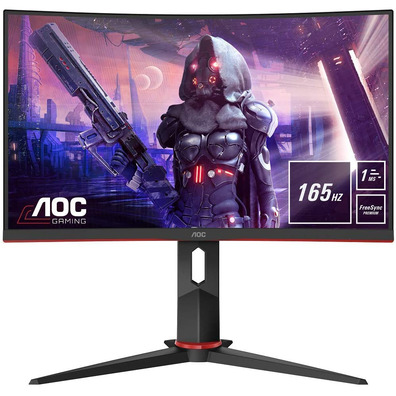 Moniteur Gaming AOC LED 24''C24G2U Curvo