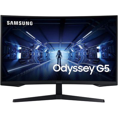 Moniteur Gaming Curvo Samsung Odyssey G5 LC27G55TQWR 27''WQHD Negro