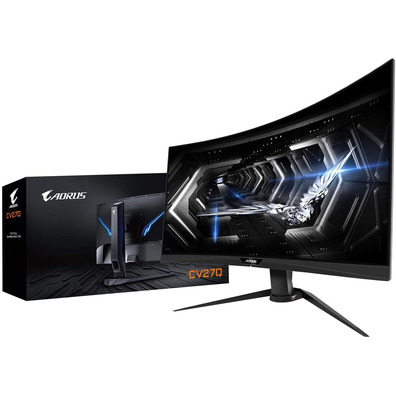 Moniteur Gaming Gigabyte Aorus CV27Q-EK ELED Curvo 27''