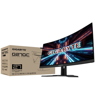 Moniteur Gaming Gigabyte G27QC-EK 27''QHD