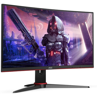 Voyant de jeu de moniteur 24''AOC C24G2AE/BK Curvo Negro