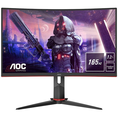 Monitor Gaming Multimedia AOC C27G2U/BK 27''Curvo 1MS